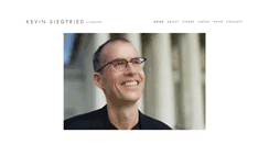Desktop Screenshot of kevinsiegfried.com